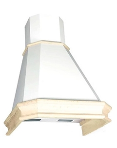 Вытяжка Elikor Пергола 90П-650-П3Л, бежевый/дуб неокр. съемное