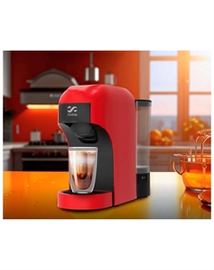 Кофемашина капсульная Stelvio XC300, красная (8290)
