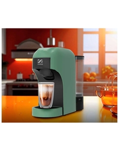 Кофемашина капсульная Stelvio XC300, зеленая (8313)