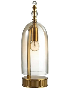 Настольная лампа NEO BELL, бронзовый/коньячный/стекло (4892/1T) Odeon light