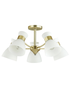 Люстра потолочная WILMA, матовое золото/белый (4535/5C) Lumion