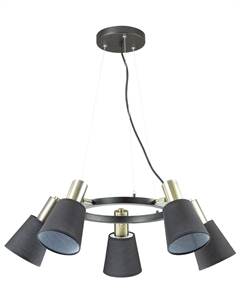 Люстра подвесная MARCUS, черный (3638/5) Lumion