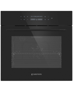 Электрический духовой шкаф Meferi MEO6010BK MATT ULTRA