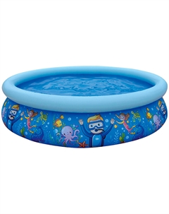 Бассейн надувной 17788 Мир океана 205х47 см Sunclub