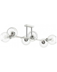 Люстра потолочная ALANA, белый/хром (4517/6C) Lumion