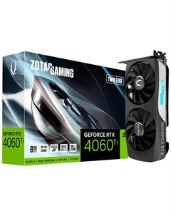 Видеокарта Zotac GeForce RTX 4060 Ti Twin Edge 8GB (ZT-D40610E-10M)