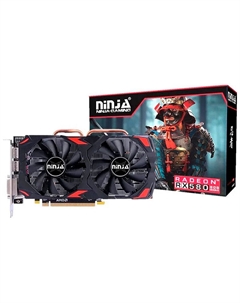 Видеокарта Sinotex Radeon RX 580 NINJA 8GB (AFRX58085F)