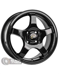 Литой диск CR-14 6x16/4x100 D60.1 ET37, Черные Cross street