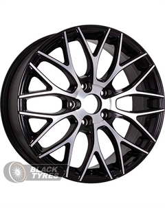 Литой диск R137 7x17/5x108 D65.1 ET36, Черные Rst