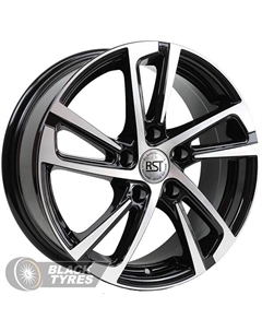 Литой диск R046 6.5x16/5x114.3 D67.1 ET50, Черные Rst