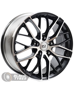 Литой диск R007 7.5x17/5x114.3 D67.1 ET52, Черные Rst