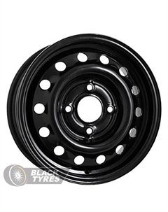 Стальной диск 8075 6x15/4x114.3 D67.1 ET43, Черные Trebl