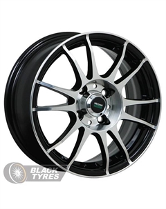 Литой диск MGM-3 6x15/4x100 D54.1 ET48, Черные Megami