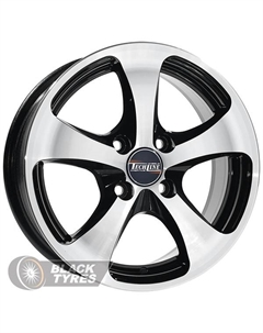 Литой диск TL 403 5.5x14/4x98 D58.6 ET32, Черные Tech line
