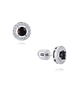 Серьги из золота Адамас