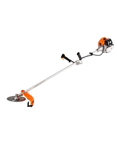 Триммер бензиновый P.I.T. Мастер P75103, 3.2л.с, 56см³, 2-т, 8500об/мин, 1.2л, Ø440мм, леска, диск P.i.t.