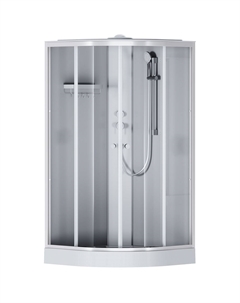 Душевая кабина X-Joy 100x100 W94C-401-100MT стекло прозрачное, профиль хром Am.pm.