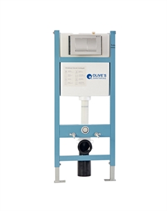 Инсталляция для унитаза с клавишей смыва Porto 50 см M48010-PR412C кнопка хром Olive's