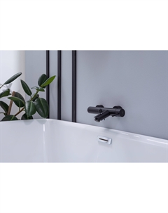 Смеситель для ванны Light LIG022NO чёрный матовый Paffoni