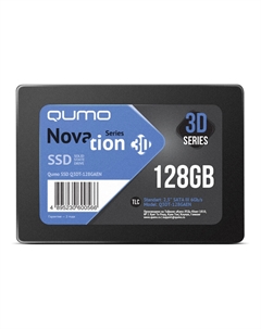 Твердотельный накопитель (SSD) 128Gb Novation, 2.5", SATA3 (Q3DT-128GAEN) Qumo
