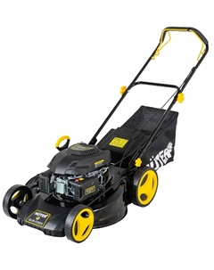 Самоходная газонокосилка Huter GLM-530SX, бензиновая, 6 л.с., ширина скашивания 53 см, высота скашивания 2.5 см-7.5 см, 96 дБА, объем травосборника 65л., 33 кг (70/3/16)
