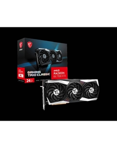 Видеокарта AMD Radeon RX 7900 XTX GAMING TRIO CLASSIC, 24Gb GDDR6, 256 бит, PCI-E, HDMI, 3DP, Retail (RX 7900 XTX GAMING TRIO CLASS) Msi