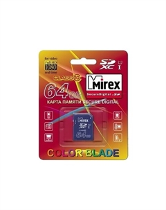 Карта памяти 64Gb SDXC Class 10 UHS-I U1 Mirex