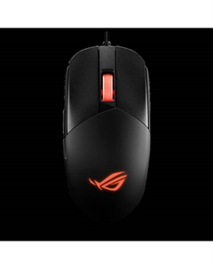 Мышь проводная ROG STRIX IMPACT III, 12000dpi, оптическая светодиодная, USB, черный (90MP0300-BMUA00) Asus