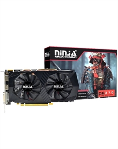 Видеокарта AMD Radeon R9 370 1024SP, 4Gb DDR5, 256 бит, PCI-E, DVI, HDMI, DP, Retail (AFR937045F) Ninja