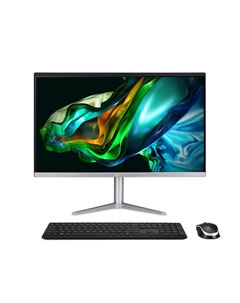 Моноблок Acer C24-1300 23.8" 1920x1080, AMD Ryzen 3 7320U 2.4 ГГц, 8Gb RAM, 256Gb SSD, WiFi, BT, Cam, W11, черный, клавиатура, мышь (DQ.BKRCD.002)