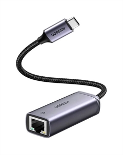 Сетевая карта CM483, 1xRJ-45, 1 Гбит/с, USB Type-C, Retail (40322) Ugreen
