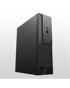 Корпус FL-1001, mATX, Slim-Desktop, 2xUSB 3.0, черный, 300 Вт (FL-1001-TFX300S) Foxline