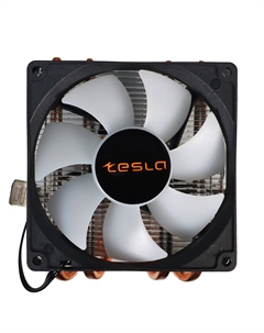 Кулер для процессора RGB 940 для Socket 775/115x/1200/1356/1366/1700/1851/AM2/AM2+/AM3/AM3+/FM1/AM4/AM5/FM2/FM2+, 92 мм, 2200rpm, 23 дБА, 120 Вт, 3-pin, Al+Cu, RGB (TSL-940-RGB) Tesla