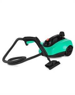 Пароочиститель Kitfort КТ-9137-2 1.8 кВт, черный/бирюзовый (КТ-9137-2)