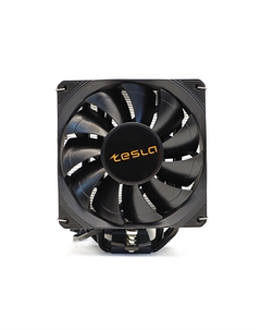 Кулер для процессора SHADOW SE224 для Socket/115x/1200/1700/1851/2011/2011-3/2066/AM4/AM5, 120 мм, 1800rpm, 24 дБА, 200 Вт, 4-pin PWM, Al+Cu (TSL-SE-224-XTS) Tesla