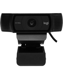 Веб-камера C920e, 3 MP, 1920x1080, встроенный микрофон, USB 2.0, черный (960-001086) Logitech