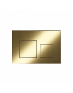 Клавиша смыва для инсталляций Ceramicanova Balance Square брашированное золото (CN12-002BG) Ceramica nova