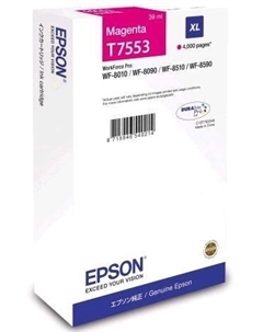 Картридж для струйного принтера T7553 XL Magenta (C13T755340) PI Epson