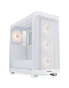 Корпус для ПК без БП HSPD M740 White (M740-TGWH-ARGB) Hspd