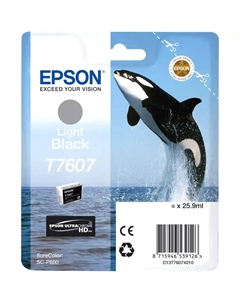 Картридж для струйного принтера T7607 Light Black (C13T76074010) PI Epson