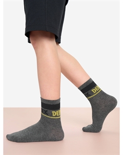 Носки для мальчиков, 3 пары, Серый Demix