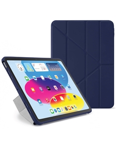 Чехол для iPad 10.9 (2022) Origami Case, темно-синий Pipetto
