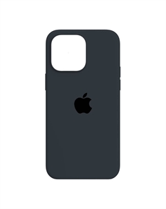 Чехол-накладка Silicone Case Series для Apple iPhone 14 (темно-серый) No name
