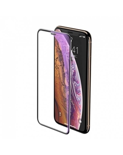 Защитное стекло Tempered Glass для Apple iPhone 12 Mini цветное (черная рамка) No name