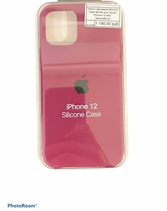 Чехол-накладка Silicone Case Series для Apple iPhone 12 Mini (вишневый) No name