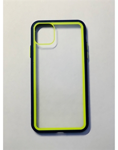 Чехол-накладка FaisON Modish Series для Apple iPhone 11 Pro Max пластик/силиконовые края (синий) Faison