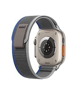 Ремешок Watch Band Wild Patch Loop Series для Apple Watch 38/40/41mm (Blue/Grey) Mutural