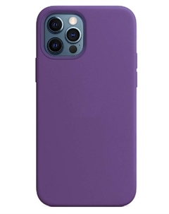 Чехол-накладка Kzdoo Mag iCoat MagSafe Series для iPhone 14 Pro силиконовый (темно-фиолетовый)