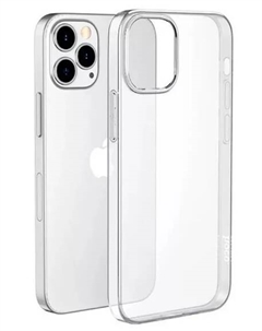 Чехол-накладка Hoco Light Series TPU для iPhone 15 Plus силиконовый (прозрачный)