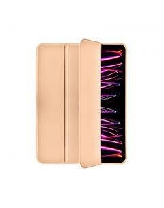 Чехол-книжка Classic II Case для Apple iPad 10.9"/11" (2018-2021) (полиуретан с подставкой) (GF-02) (розовый) Wiwu